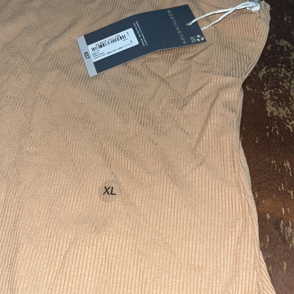 NWT Worthington Womens Halter Neck Sleeveless Tank Top - Picture 4 of 5